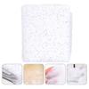 PRETYZOOM 1sheet Christmas Artificial Snow Carpet Fake Snow Prop for Decorations Party Supplies for Festive Scenes and Photo Props Non-melting Realistic White view 3