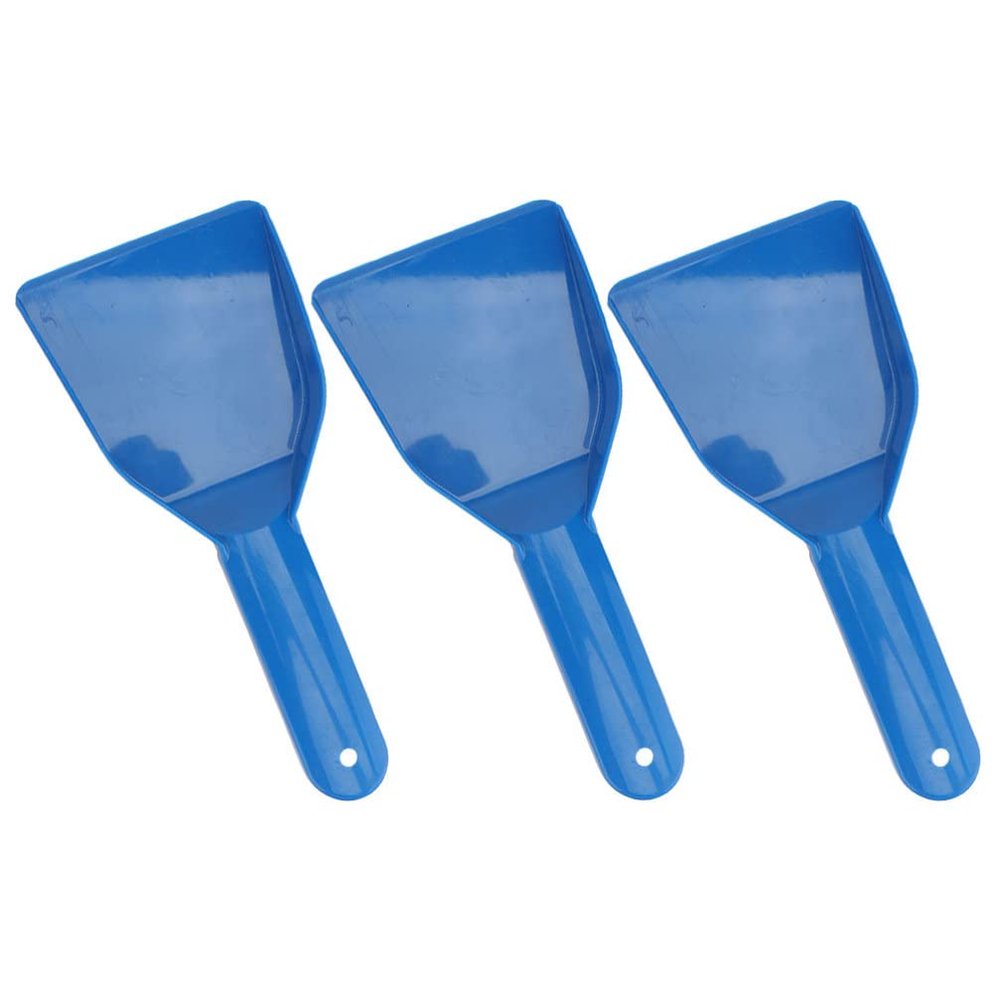 3Pcs Plastic Ice Shovel Versatile Refrigerator Ice Scraper and Snow Remover for Household Use Handheld Frost Shovel Easy to Use and Carry Kitchen Accessory