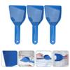 3Pcs Plastic Ice Shovel Versatile Refrigerator Ice Scraper and Snow Remover for Household Use Handheld Frost Shovel Easy to Use and Carry Kitchen Accessory view 2