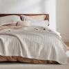 Bedsure Quilts Queen Size - Queen Quilt Bedding Set Bedspread Coverlet Comforter, Lightweight Corduroy Pattern Bedspread, 3-Piece Set with 90"x96" Coverlet & 2 Pillow Shams, All-Season Soft Microfiber view 1