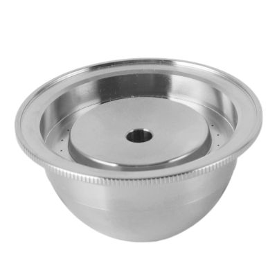 Alvinlite Coffee Capsule Filter Reusable Refillable Stainless Steel Coffee Machine Pod with Spoon Brush for Home Kitchen Shop