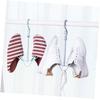 Zerodeko 6pcs Shoes Drying Rack Creative Wind Organizer Hook for Shoes Sandals Lightweight Hangers for Outdoor Use Efficient Moisture Drainage Design Random view 3