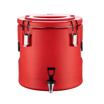 ALKEL 304 Stainless Steel Catering Urn,Suitable for Storing Milk, Hot Red Wine, Hot Soup, Coffee and Juice at Family Gatherings,40L