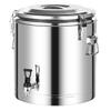 ALKEL 304 Stainless Steel Insulated Beverage Dispenser,Suitable for The Storage of Hot Tea, Hot Red Wine, Coffee, Milk, Water and Juice at Family Parties,60L view 1