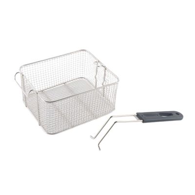 Fry Strainer Stainless Steel Kitchen Steel French Fries Basket Mesh Fry Tool Colander Fry Fryer Cooking Fry Basket Strainer Gadget Fryer Basket