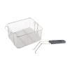Fry Strainer Stainless Steel Kitchen Steel French Fries Basket Mesh Fry Tool Colander Fry Fryer Cooking Fry Basket Strainer Gadget Fryer Basket view 1