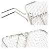 Fry Strainer Stainless Steel Kitchen Steel French Fries Basket Mesh Fry Tool Colander Fry Fryer Cooking Fry Basket Strainer Gadget Fryer Basket view 4