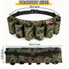 Suaetiai Beer Belt, Beer Soda Belt Holster, Adjustable 6 Pack Beer Fanny Pack, Bottle Holders Drink Can Holder Waist Pack Bag, Perfect for Party, Picnics, Camping, Barbeque, Outdoor Hiking(Camouflage) view 3