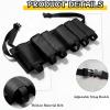 Suaetiai Beer Belt, Beer Soda Belt Holster, Adjustable 6 Pack Beer Belt Bottle, Holders Drink Can Holder Waist Pack Bag, Perfect for Parties, Picnics, Camping, Barbeque, Outdoor Sports Hiking (Black) view 4