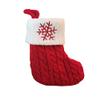 Eiennoai Christmas Stockings with Initials, Christmas Stockings with Letters,Christmas Stockings Knit Xmas Stockings, Embroidery Letters Christmas Stockings for Christams Decor,Holiday,Family view 1