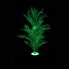 62.25'' Glow in The Dark Fake Palm Tree in a fiberstone Planter view 2