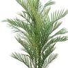 62.25'' Glow in The Dark Fake Palm Tree in a fiberstone Planter view 3