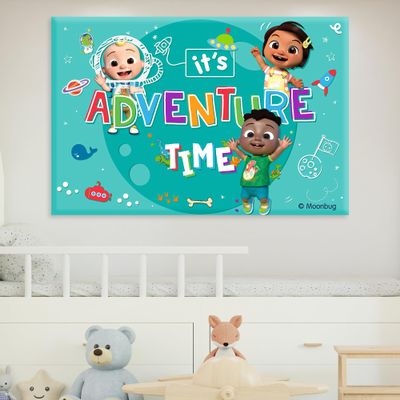 EGD JJ, Nina & Cody Cocomelon Picture Frame I Acrylic Art Decorations for Kids Bedroom I CoComelon Acrylic Frame I Wall Decor for Boy & Girl I Multiple Sizes Options (Wide 24"x 16" Height)