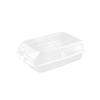Box shoe storage drawers clear shoe containers plastic shoe case storage bin with lid plastic storage bins storage bins for drawers clear shoe bins stackable white basket clamshell view 1