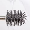 KIZQYN Toilet Brush Toilet Brush,Wall-Mounted Vertical Toilet Brush Long Handle Holder Toilet Brush Beautifully Designed Bathroom Household Toilet Brush Creative Set Toilet Cleaner Brush (Color : 1) view 3