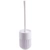 KIZQYN Toilet Brush Toilet Brush and Holder,Toilet Bowl Cleaning Brush Set,Bathroom Wall-Mounted Toilet Brush with Base Long Handle Cleaning Brush and Storage Toilet Cleaner Brush (Color : B) view 1