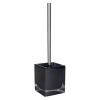 KIZQYN Toilet Brush Toilet Brush,Stainless Steel Handle Toilet Brush Set Household Cleaning Brush with Base Strong Scrubber Brush Home Toilet Bowl Cleaner Holder Toilet Cleaner Brush (Color : 1) view 1