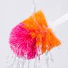 KIZQYN Toilet Brush Toilet Brushes,with Long Handle and Holder,Home Toilet Bowl Cleaner Brush with Toilet Holder Bathroom Toilet Bowl Brush Set White Toilet Cleaner Brush (Color : 1) view 3