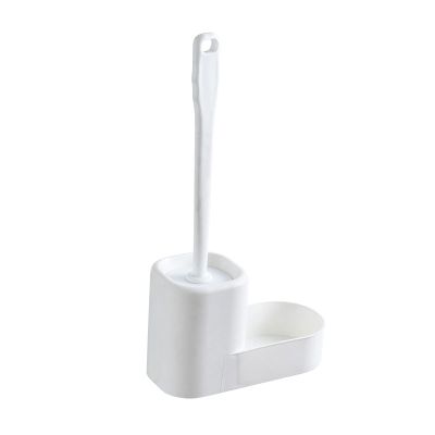 KIZQYN Toilet Brush Toilet Brush with Holder,Set Extra Hook&Non-Slip Handle,Bathroom Toilet Brush for Deep Cleaning & Quick Drying,Toilet Cleaning Brush Toilet Cleaner Brush (Color : B)