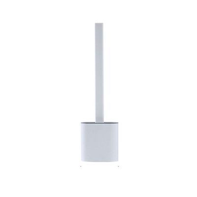 KIZQYN Toilet Brush Wall-Mounted Silicone Toilet Brush with Stand Simple Design Toilet Brush Household Bathroom Crevice Brush Cleaning Kit Toilet Brush Toilet Cleaner Brush