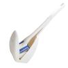 KIZQYN Toilet Brush Toilet Brush,Toilet Brush Holder,Good Grips Toilet Scrubber Brush Strong Bristles for Bathroom Toilet Easy Cleaning Set White Toilet Cleaner Brush (Color : 1) view 1