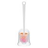 KIZQYN Toilet Brush Toilet Brushes,with Long Handle and Holder,Home Toilet Bowl Cleaner Brush with Toilet Holder Bathroom Toilet Bowl Brush Set White Toilet Cleaner Brush (Color : Brass) view 1