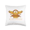 Ancient Roman Mythology & History - Io Saturnalia - SPQR Throw Pillow view 1