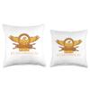 Ancient Roman Mythology & History - Io Saturnalia - SPQR Throw Pillow view 3