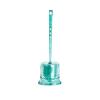 KIZQYN Toilet Brush Toilet Brushes,with Long Handle and Holder,Home Toilet Bowl Cleaner Brush with Toilet Holder Bathroom Toilet Bowl Brush Set,Compact Storage Toilet Cleaner Brush (Color : Brass) view 1