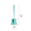 KIZQYN Toilet Brush Toilet Brushes,with Long Handle and Holder,Home Toilet Bowl Cleaner Brush with Toilet Holder Bathroom Toilet Bowl Brush Set,Compact Storage Toilet Cleaner Brush (Color : Brass) view 2