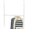 Simple Houseware Adjustable Closet Hanging Rod, White view 1