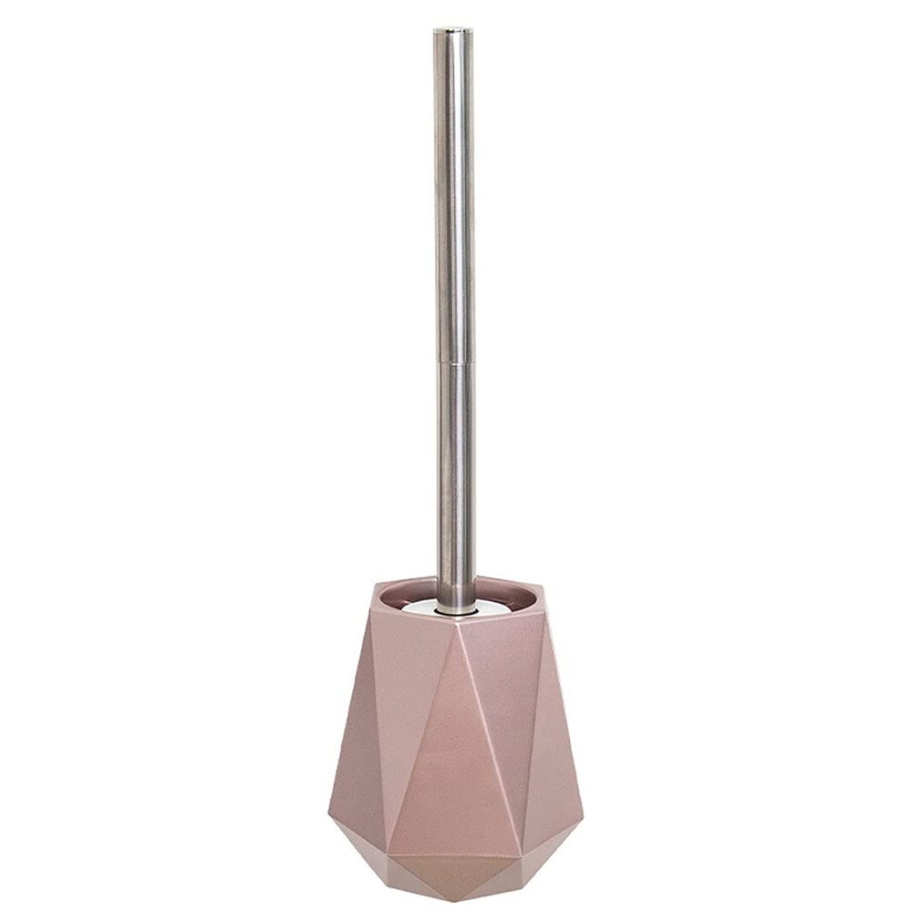 KIZQYN Toilet Brush Wall-Mounted Vertical Toilet Brush Long Handle Holder Toilet Brush Beautifully Designed Bathroom Household Toilet Brush Creative Set Toilet Cleaner Brush (Color : D)