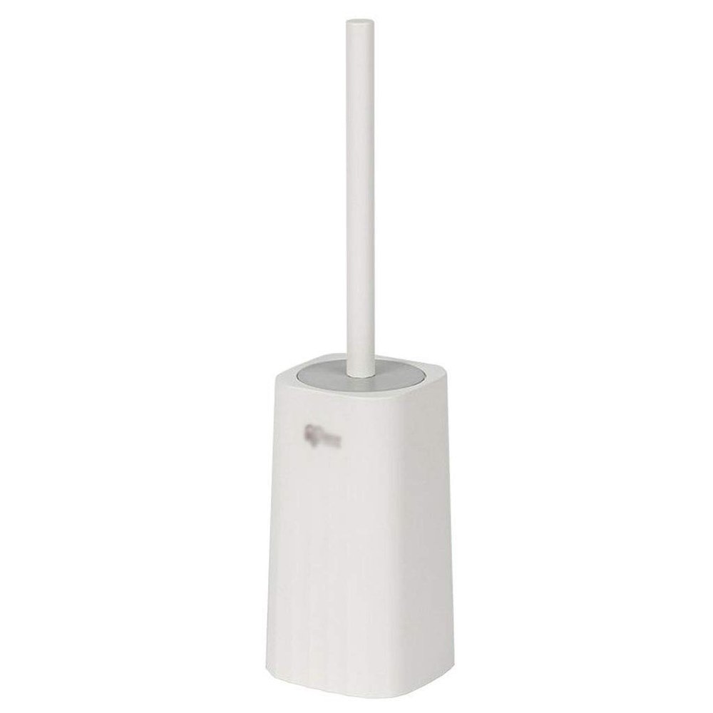 KIZQYN Toilet Brush Long Handle Toilet Brush with Base Long Handle Toilet Brush Holder Simple Design Toilet Brush Household Bathroom Cleaning Toilet Brush Set Toilet Cleaner Brush
