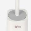 KIZQYN Toilet Brush Long Handle Toilet Brush with Base Long Handle Toilet Brush Holder Simple Design Toilet Brush Household Bathroom Cleaning Toilet Brush Set Toilet Cleaner Brush view 3