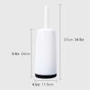 KIZQYN Toilet Brush Closed Toilet Brush Long Handle Holder Toilet Brush Simple Design Toilet Brush Bathroom Cleaning Toilet Brush Set Toilet Cleaner Brush (Color : Gold) view 2