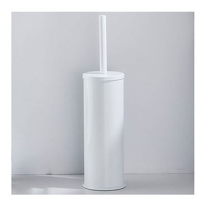 KIZQYN Toilet Brush Long Handle Holder Toilet Brush with Base Toilet Brush Simple Modern Design Toilet Brush Cleaning Bathroom Household Toilet Brush Set Toilet Cleaner Brush (Color : Gold)