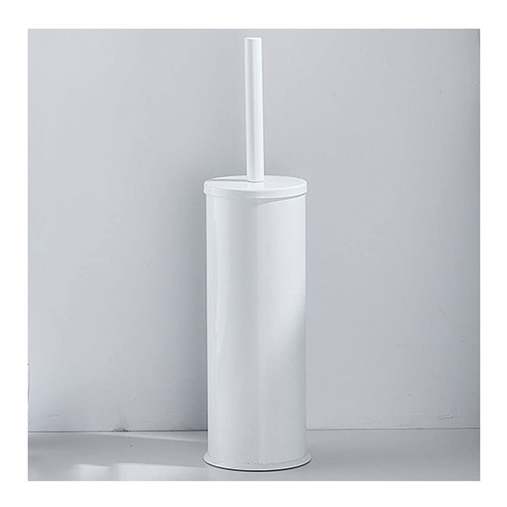 KIZQYN Toilet Brush Long Handle Holder Toilet Brush with Base Toilet Brush Simple Modern Design Toilet Brush Cleaning Bathroom Household Toilet Brush Set Toilet Cleaner Brush (Color : Gold)