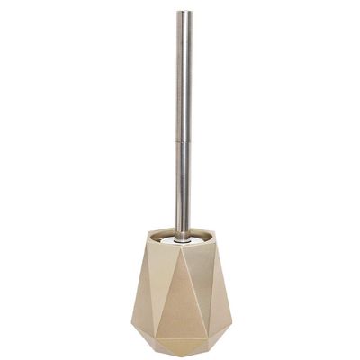 KIZQYN Toilet Brush Wall-Mounted Vertical Toilet Brush Long Handle Holder Toilet Brush Beautifully Designed Bathroom Household Toilet Brush Creative Set Toilet Cleaner Brush (Color : 1)