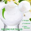 12 Packs Plastic Carafe with Lids 34 oz Clear Mimosa Juice Containers Acrylic Beverage Carafe Pitcher Drink Containers for Fridge Outdoor Iced Tea Powdered Juice Milk Coffee Party Mimosa Bar view 4