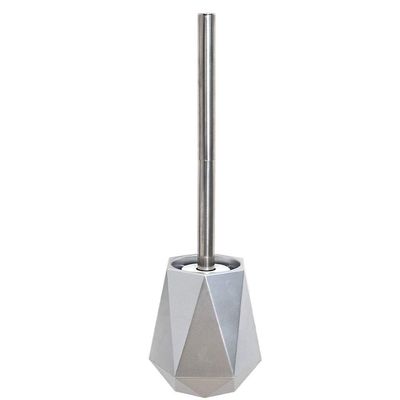 KIZQYN Toilet Brush Wall-Mounted Vertical Toilet Brush Long Handle Holder Toilet Brush Beautifully Designed Bathroom Household Toilet Brush Creative Set Toilet Cleaner Brush (Color : B)