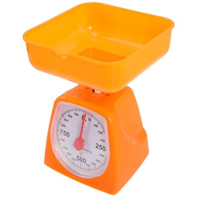 Mechanical Food Scale: Analog Kitchen Scale - for Teachers Elementary, Teacher Supplies, School Supplies
