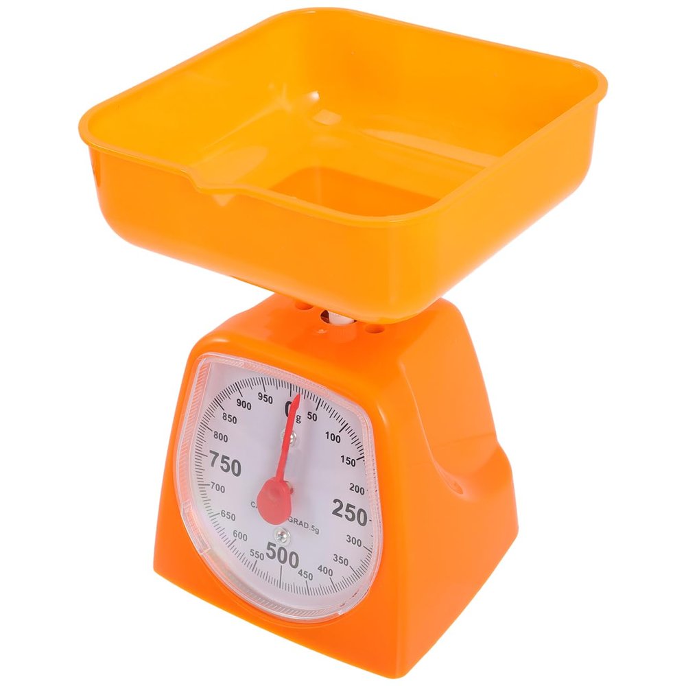 Mechanical Food Scale: Analog Kitchen Scale - for Teachers Elementary, Teacher Supplies, School Supplies
