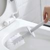 KIZQYN Toilet Brush Closed Toilet Brush and Long-Handled Base Toilet Brush Holder. The Design is Simple. Convenient Household Bathroom Toilet Brush Set Toilet Cleaner Brush (Color : Gold) view 3