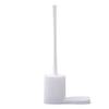 KIZQYN Toilet Brush Long Handle Wall-Mounted Toilet Brush Holder Simple Design Toilet Brush Household Bathroom Dead Corner Cleaning Toilet Brush Set Toilet Cleaner Brush (Color : D) view 1