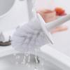 KIZQYN Toilet Brush Long Handle Wall-Mounted Toilet Brush Holder Simple Design Toilet Brush Household Bathroom Dead Corner Cleaning Toilet Brush Set Toilet Cleaner Brush (Color : D) view 4