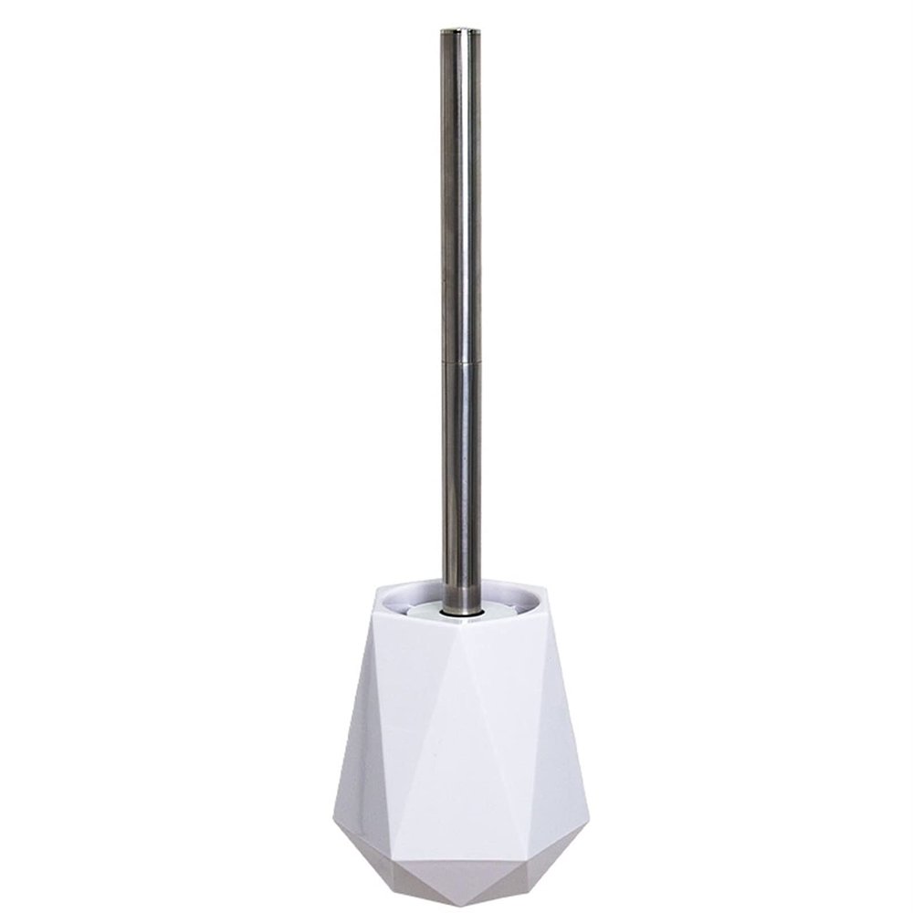 KIZQYN Toilet Brush Toilet Brush,Wall-Mounted Vertical Toilet Brush Long Handle Holder Toilet Brush Beautifully Designed Bathroom Household Toilet Brush Creative Set Toilet Cleaner Brush (Color : D)