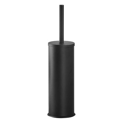 KIZQYN Toilet Brush Long Handle Holder Toilet Brush with Base Toilet Brush Simple Modern Design Toilet Brush Cleaning Bathroom Household Toilet Brush Set Toilet Cleaner Brush (Color : Gray)