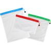 Kisangel 3pcs Reusable Mesh Bags for Fruit and Vegetable Storage, Xmas view 1