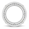 12/16/24 Inch Heavy Duty Steel Lazy Susan Bearing,Lazy Susan Turntable Bearing,360 Degree Rotating,with Silicone Suction Cup Cushion (Color : Silver, Size : 200mm (8 inches)) view 1