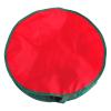 Firlar 2pcs Christmas Flower Storage Bag,620 Inch Festival Flower Rings Container,Storage Bag,Stacking Storage Box,Christmas Tree Storage,Flower Ring Storage Handbags for Garland Storage,Red view 4